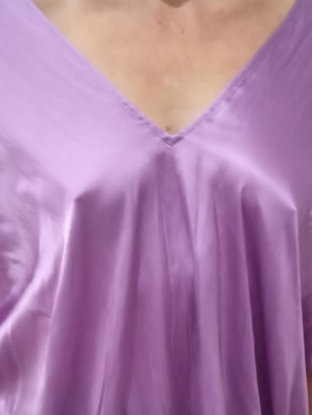 💫Marciano Silk Women's Oversized Sleeveless Purple Tunic Rare Find